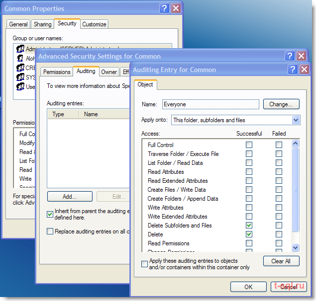 AuditObjectAccess